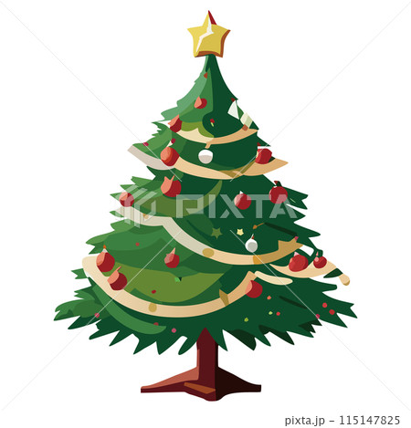 クリスマスツリー 115147825