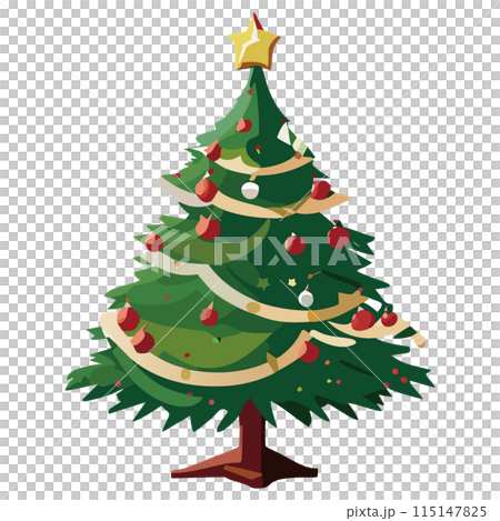 クリスマスツリー 115147825