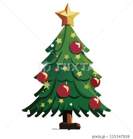 クリスマスツリー 115147826