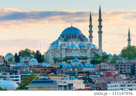 Hagia Sophia at sunset in Istanbul Hagia Sophia at sunset in Istanbul 115147956