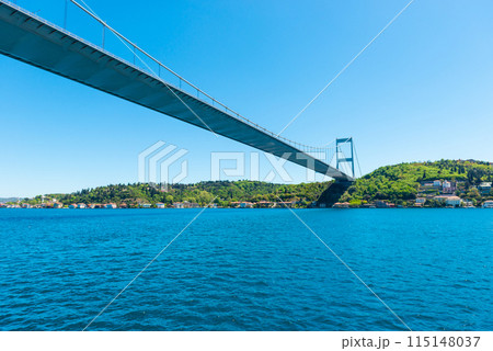 Fatih Sultan Mehmet Bridge in Istanbul 115148037