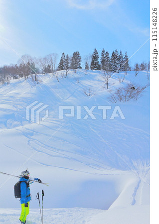 バックカントリースキー 115148226