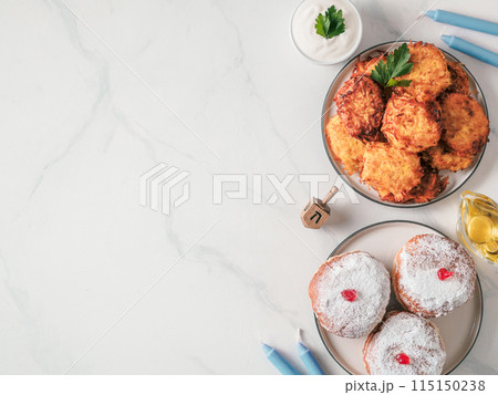 jewish holiday Hanukkah concept background jewish holiday Hanukkah concept background 115150238