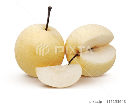 Pear fruit isolated on white background (1) Pear fruit isolated on white background (1) 115153648