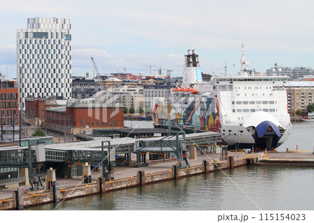 バルト海の乙女、ヘルシンキの港湾風景 バルト海の乙女、ヘルシンキの港湾風景 115154023
