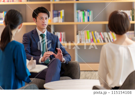 対談　インタビュー　取材 115154108