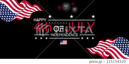True Captivating Beautiful And Stunning Vector EPS And JPG Design for the July 4th Celebration 115154320