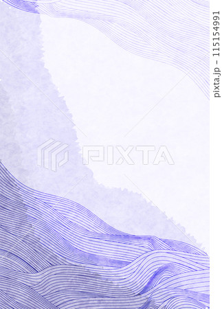 喪中 和柄 はがき 背景 喪中 和柄 はがき 背景 115154991