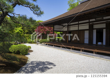 京都 大徳寺の塔頭寺院 興臨院の枯山水庭園 京都 大徳寺の塔頭寺院 興臨院の枯山水庭園 115155394