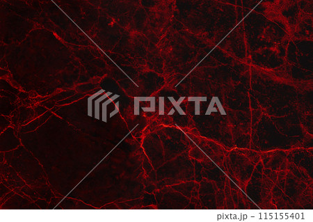 Dark red marble texture background in natural patterns with high resolution detailed structure luxurious, seamless pattern of tile stone floor. 115155401
