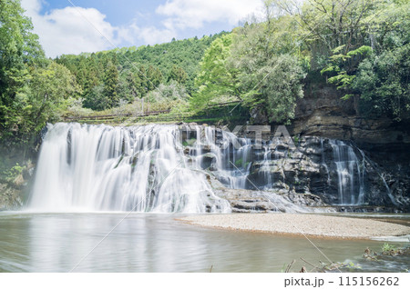 栃木　龍門の滝（那須烏山市） 115156262