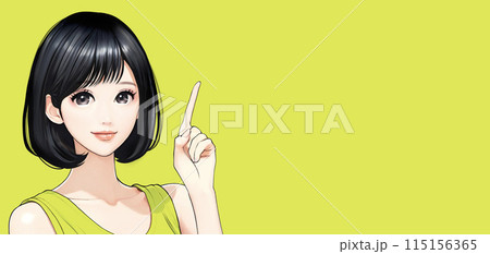 女性・女の子のイラスト素材 115156365