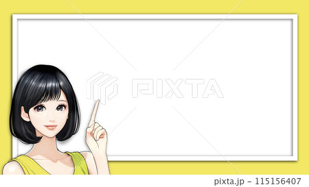 女性・女の子のイラスト素材 115156407