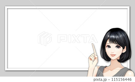 女性・女の子のイラスト素材 女性・女の子のイラスト素材 115156446