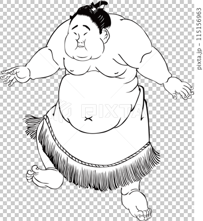 Ukiyo-e Sumo wrestler No. 57 Ukiyo-e Sumo wrestler No. 57 115156963