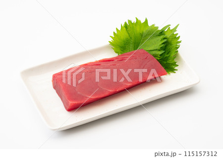 本まぐろの赤身の柵 本まぐろの赤身の柵 115157312