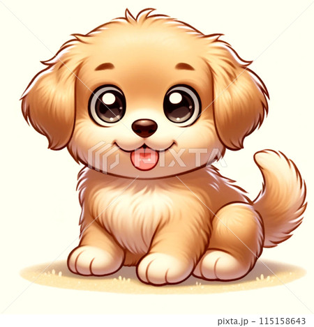 かわいい子犬 115158643