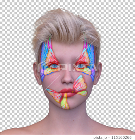 女性の顔アップCG,ゲーム,3d,3dcg,人物,女性,女の子,顔,メイク,化粧,表情,モデル,ポー 女性の顔アップCG,ゲーム,3d,3dcg,人物,女性,女の子,顔,メイク,化粧,表情,モデル,ポー 115160266