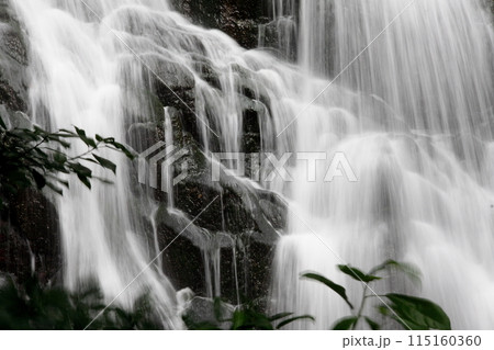 愛媛県東温市井内の御来光の滝 115160360