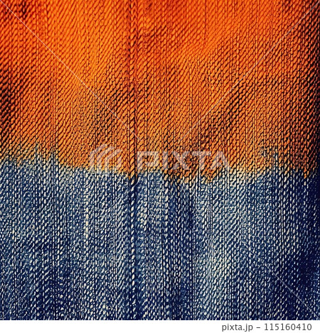 The texture of old, blue denim as a background. The texture of old, blue denim as a background. 115160410