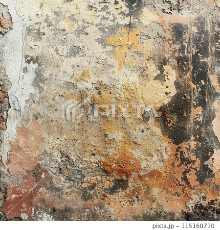 Grunge texture of an old wall . 115160710