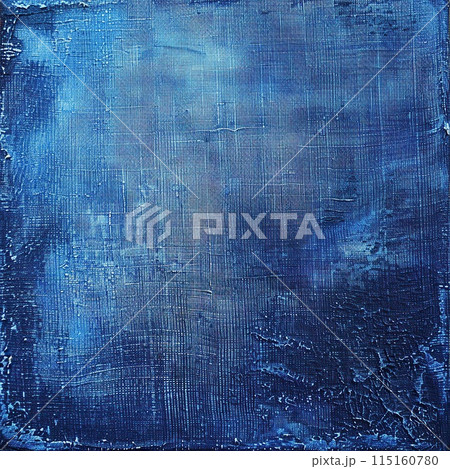 The texture of old, blue denim as a background. The texture of old, blue denim as a background. 115160780