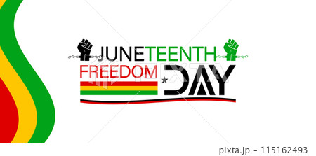 True Captivating Beautiful And Stunning Vector Design for Juneteenth Freedom Day Celebration 115162493