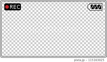 Simple recording screen frame material Simple recording screen frame material 115163025