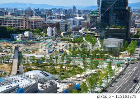 グラングリーン大阪　工事現場　2024年5月31日撮影 115163279