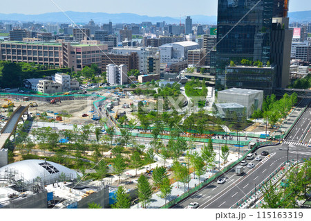 グラングリーン大阪　工事現場　2024年5月31日撮影 115163319