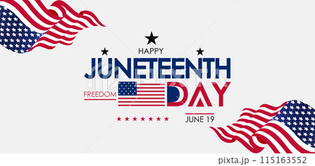 True Captivating Beautiful And Stunning Vector Design for Juneteenth Freedom Day Celebration 115163552