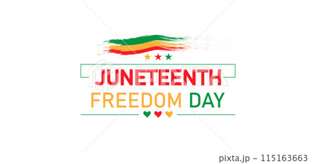True Captivating Beautiful And Stunning Vector Design for Juneteenth Freedom Day Celebration 115163663