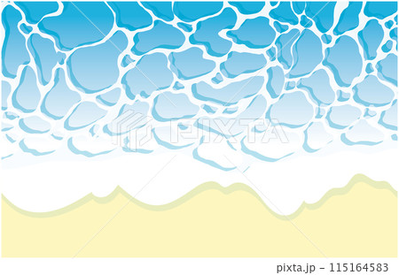 水面　海　波　背景 115164583