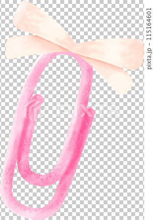 Cute coquette paper clip 115164601