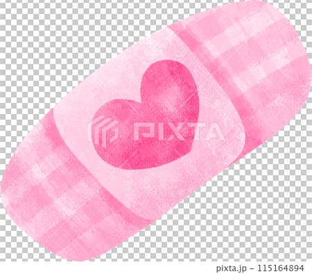Cute coquette pink plaster 115164894