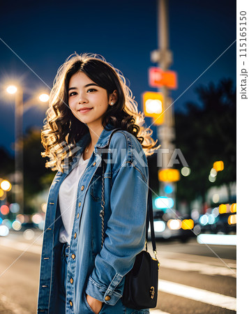 girl in city 115165150