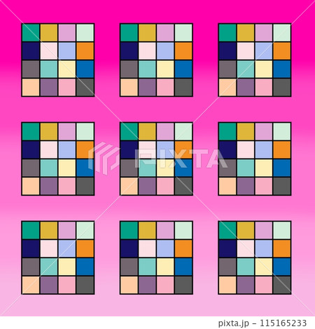 background with mosaic color squares 115165233