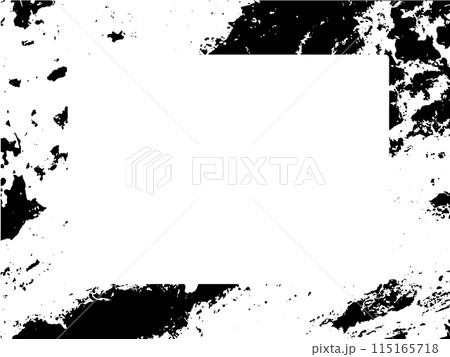 Black and white grunge. Distress overlay texture. Abstract surface dust and rough dirty wall background concept. Distress illustration simply place over object to create grunge effect. Vector EPS10. 115165718
