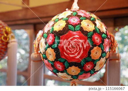 伝統工芸　松山姫てまり 115166067