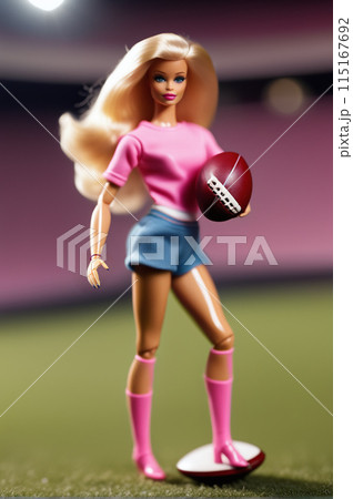 Barbie plays rugby 115167692