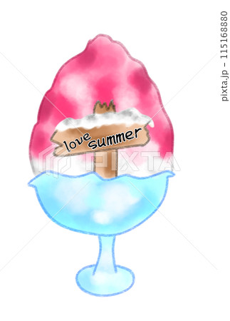夏の定番かき氷 115168880