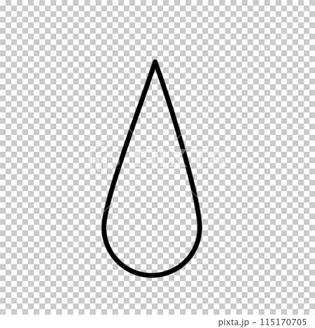 しずくのイラスト 115170705