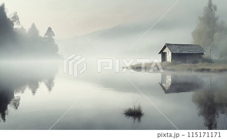 朝霧の湖畔 朝霧の湖畔 115171171