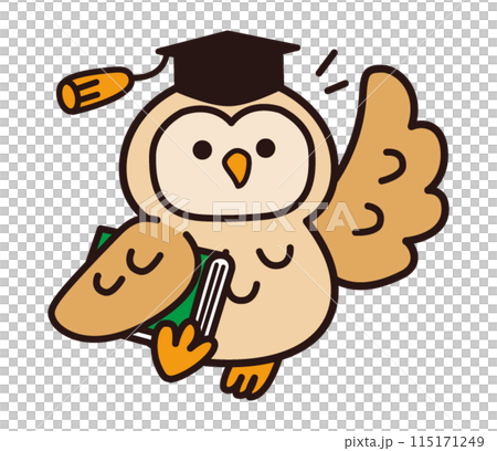 貓頭鷹博士指著右邊 115171249