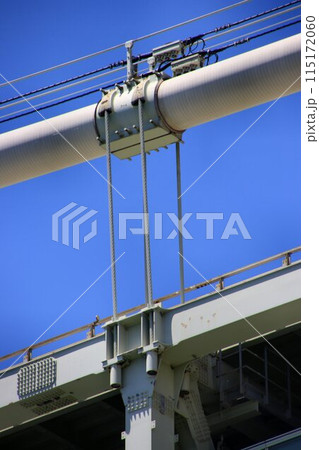 全長3,911 m・中央支間1,991 m!! 完成時は世界最長の吊橋…  パールブリッジこと【明】 115172060