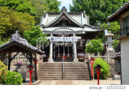 群馬県板倉町大高嶋の開運知恵付け天神　高鳥天満宮 115172223