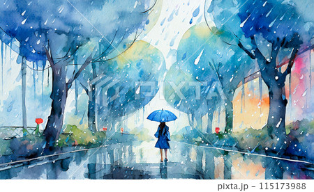 雨の街角 雨の街角 115173988