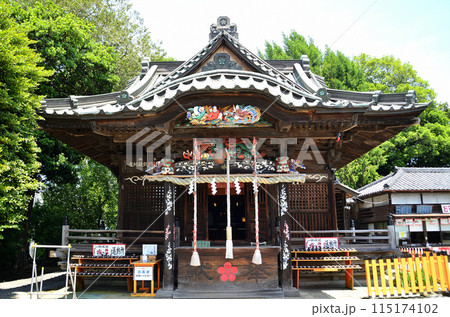 群馬県板倉町大高嶋の開運知恵付け天神　高鳥天満宮 115174102