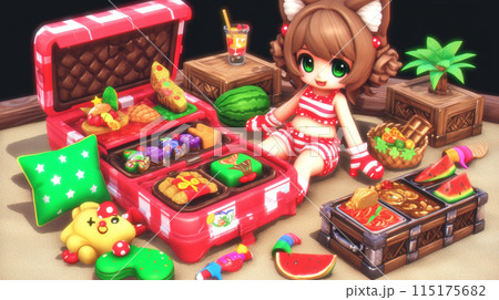 おもちゃ箱：おままごとセット
