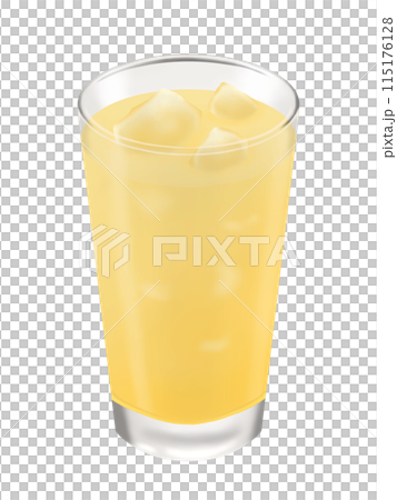 Apple juice in a glass 115176128